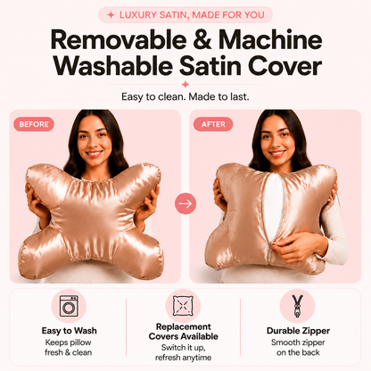 Anti-wrinkle Pillow and Pillowcase